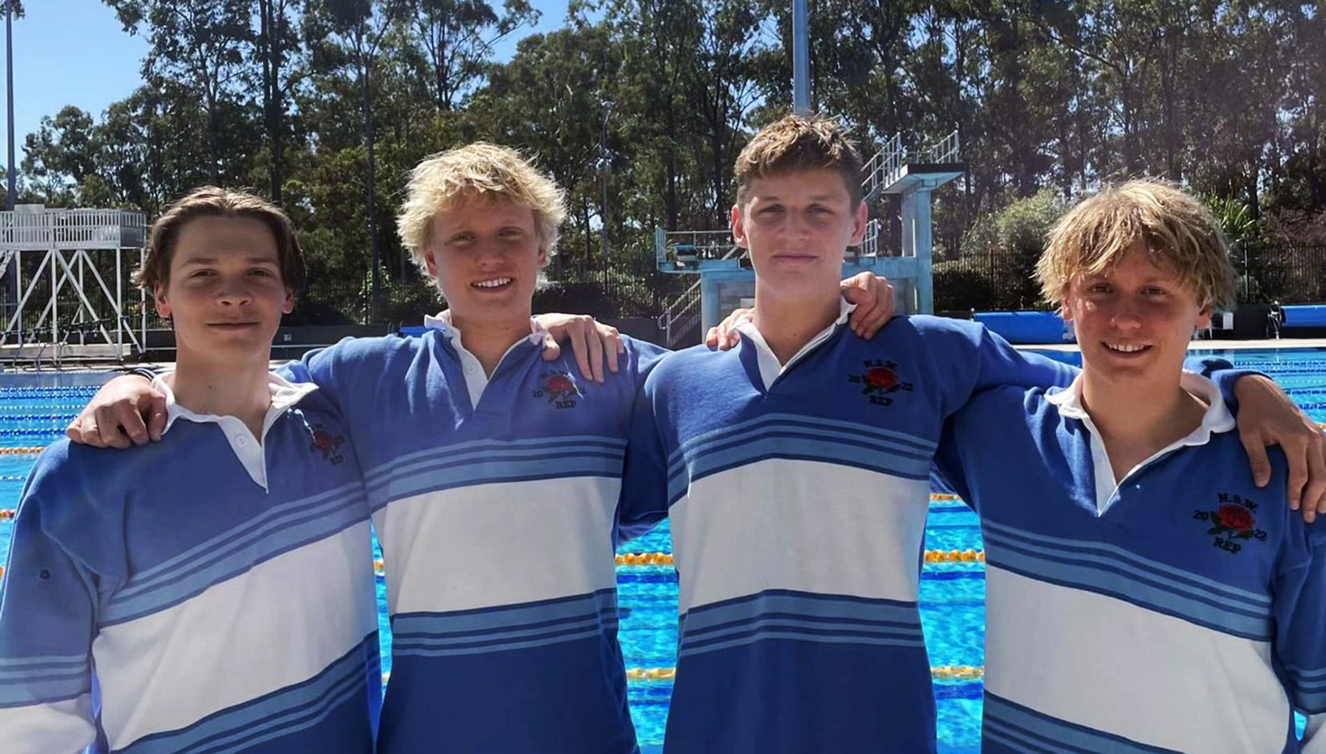 Senior School Boys at Swimming Championships